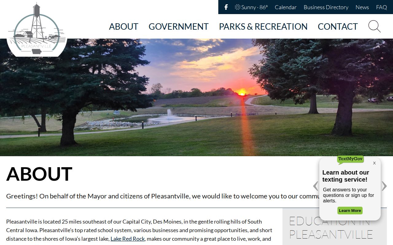 Pleasantville official arrest-record contact gateway